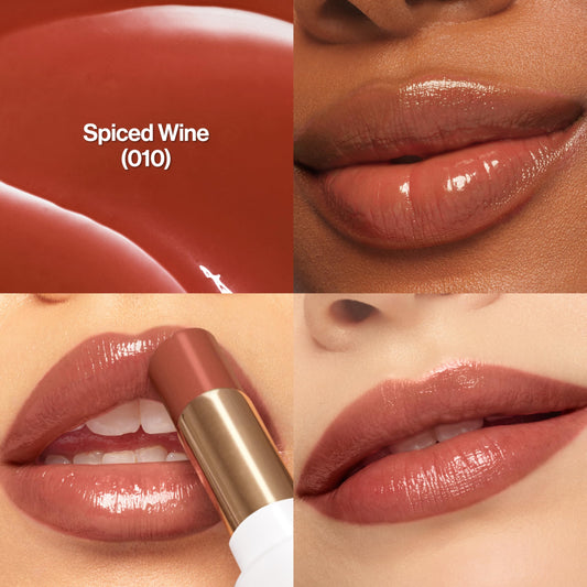 REVLON tube angled with cap off showing applicator and easy application benefit