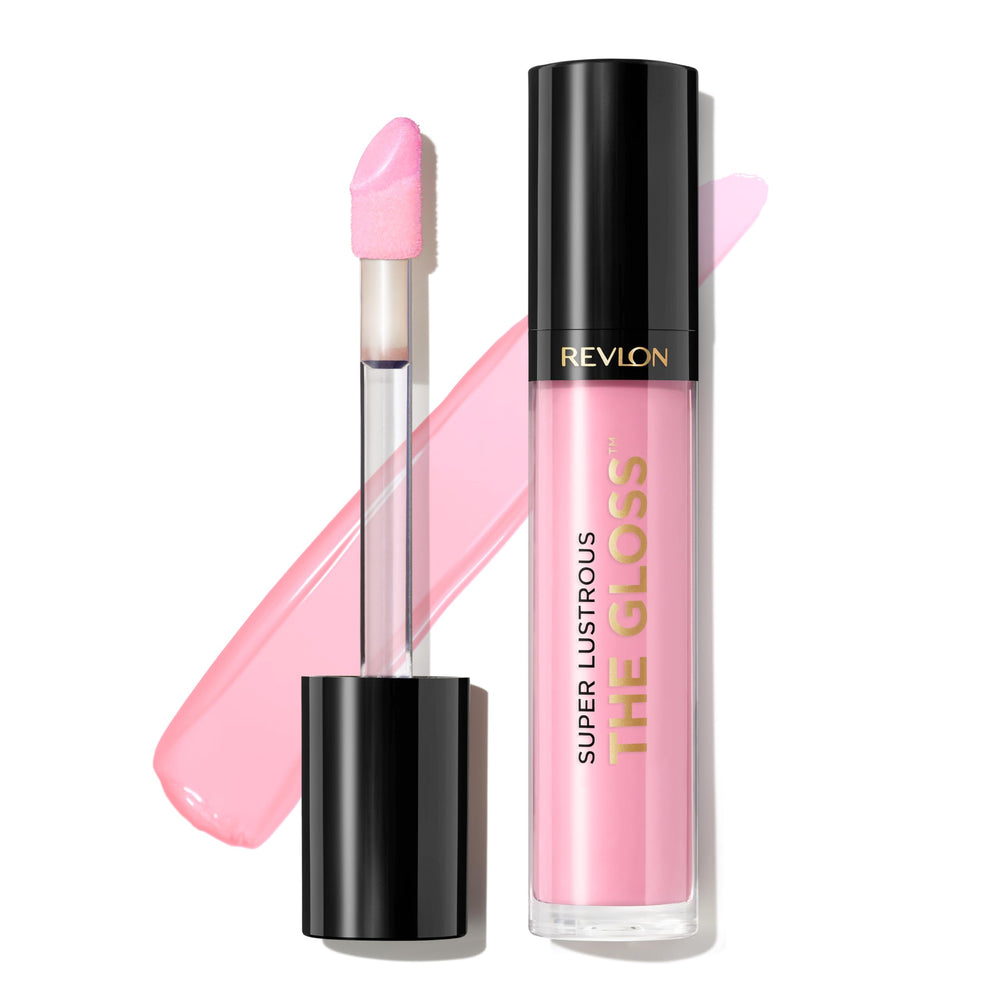 revlon front packaging showing shade 207 Pink Sky and high-shine finish