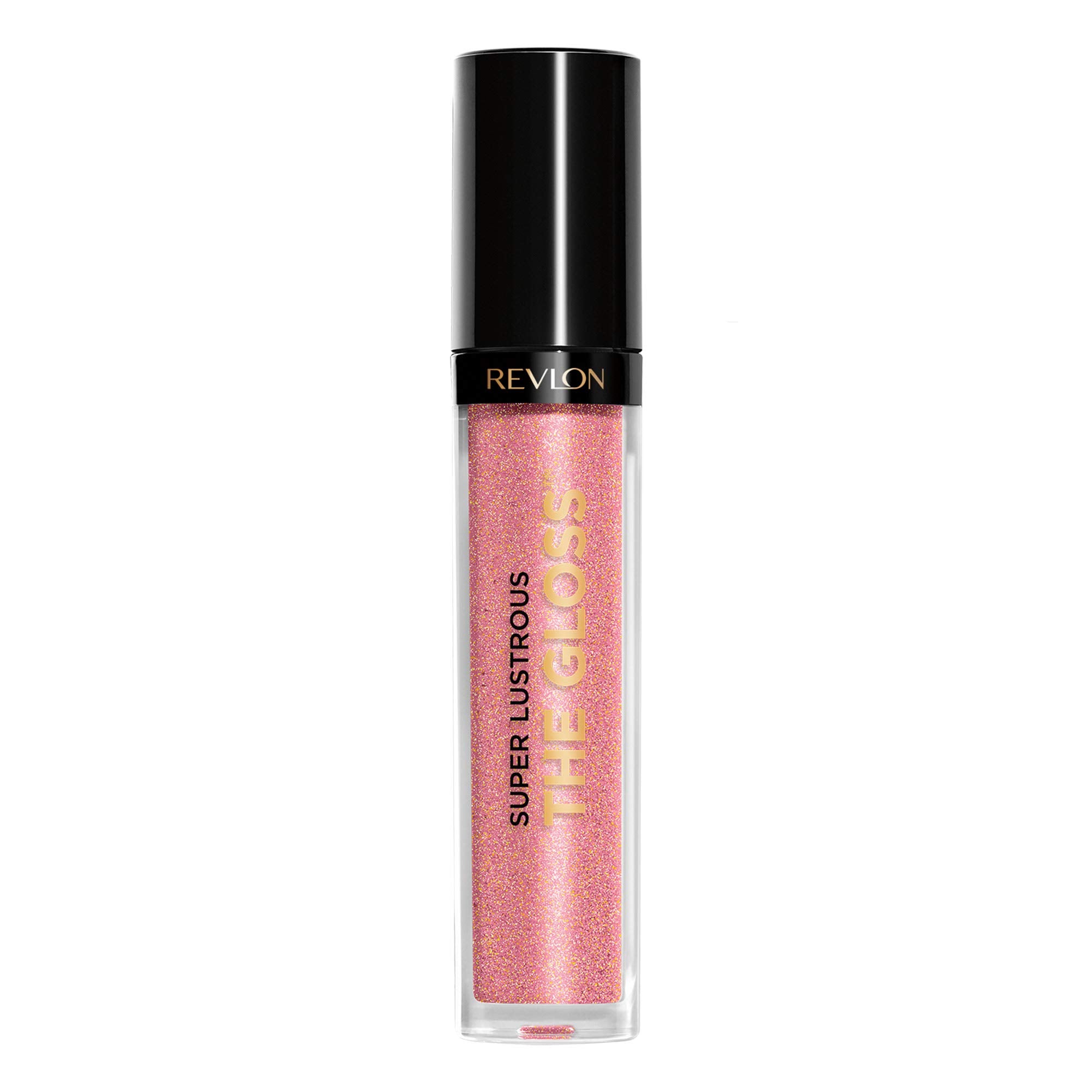 Revlon Super Lustrous front packaging showing shade 301 Rose Quartz and benefit of high shine