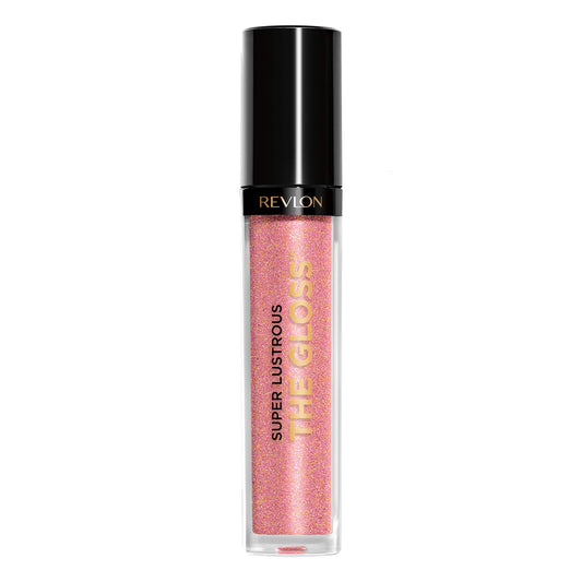 Revlon Super Lustrous front packaging showing shade 301 Rose Quartz and benefit of high shine