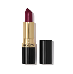 Revlon Super Lustrous front packaging shows shade and sleek case, enhances gifting appeal