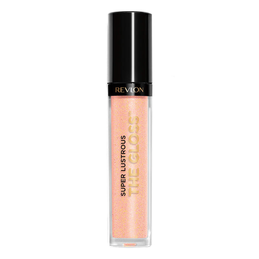Revlon front packaging showing Snow Pink gloss and tube benefit shine