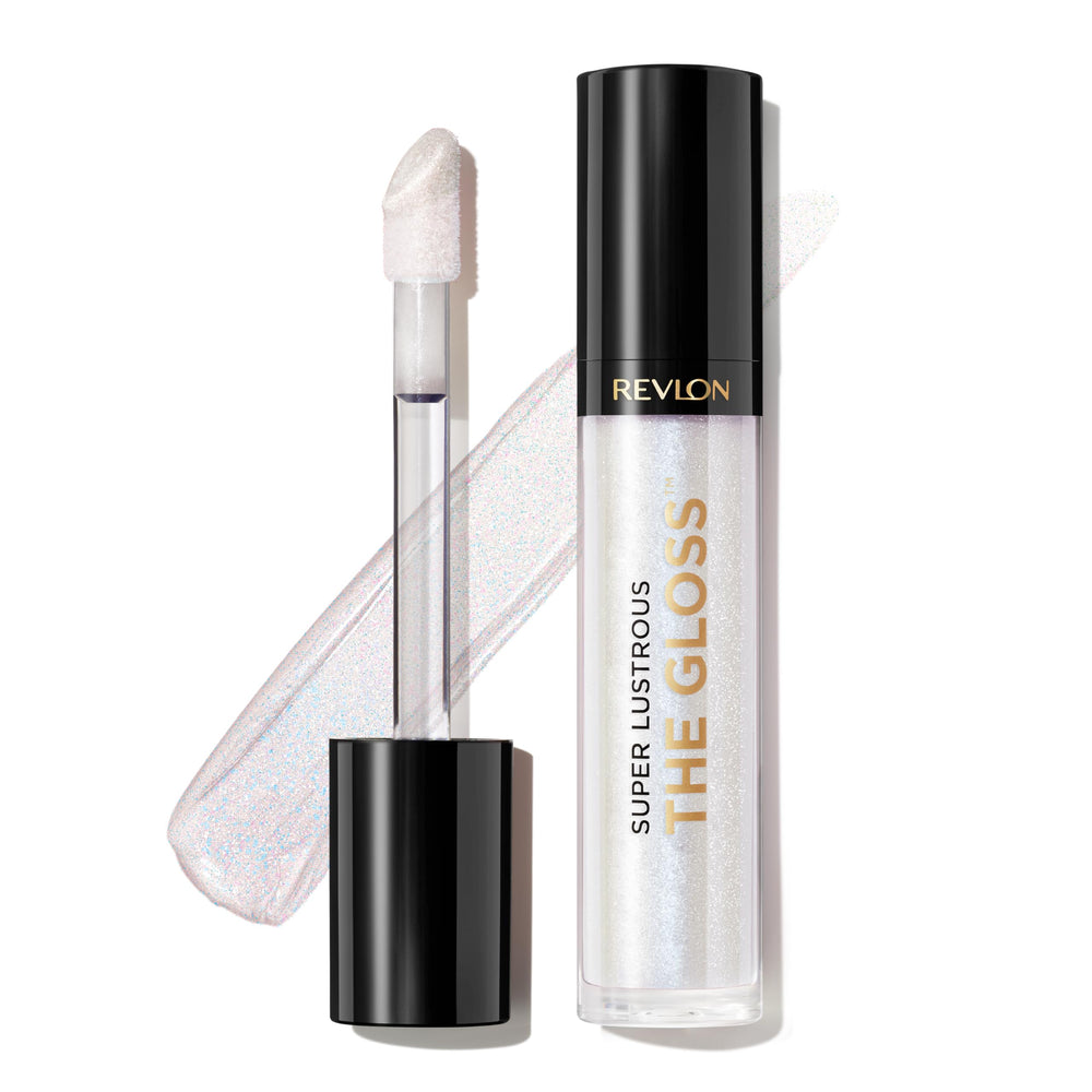 Revlon gloss front packaging showing shade number and finish for easy selection