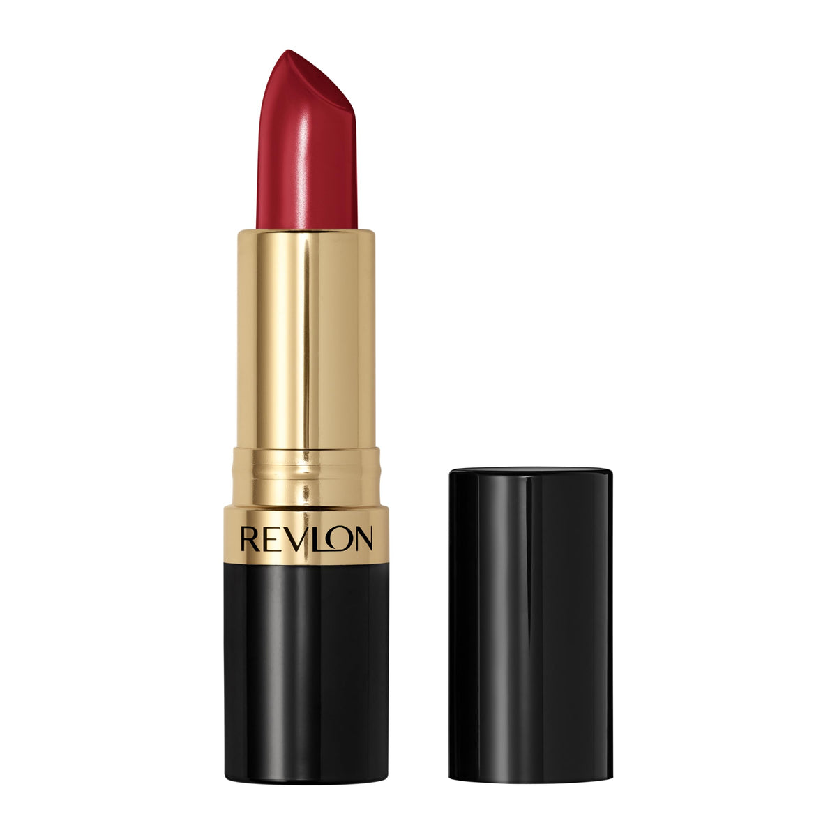 Revlon Super Lustrous front packaging showing shade and finish benefit
