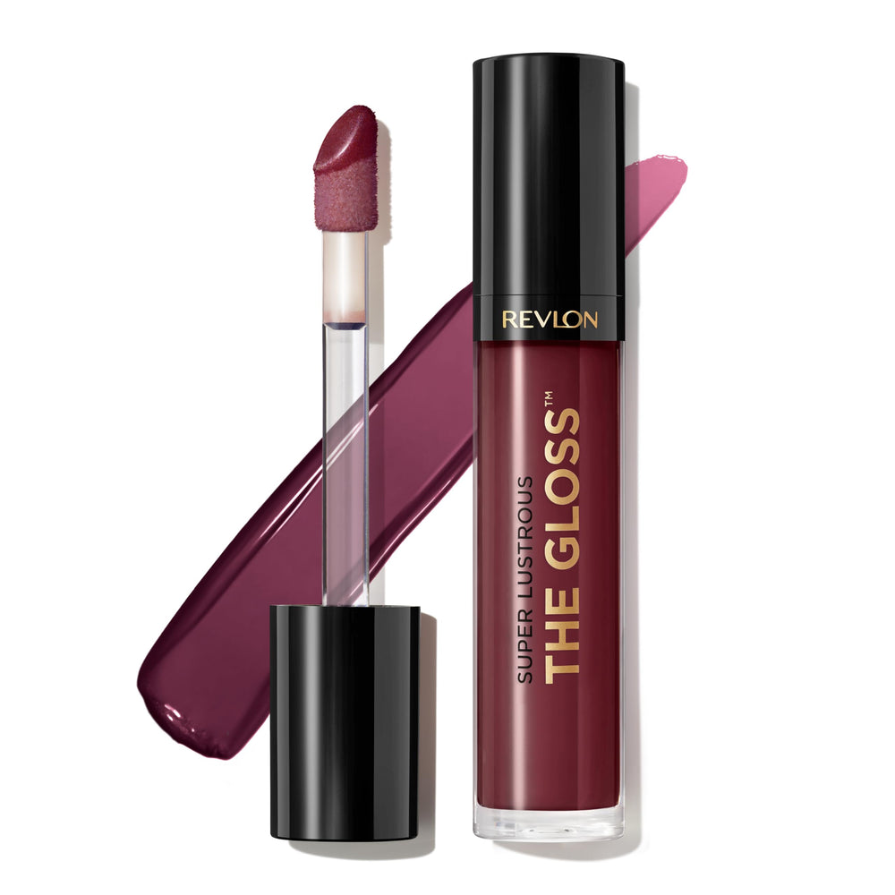 Revlon front packaging showing Black Cherry shade and high-shine finish benefit