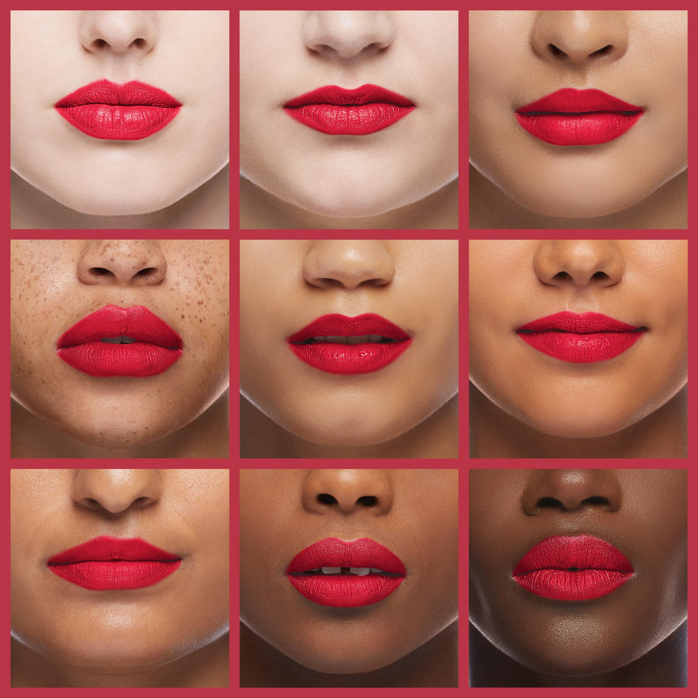Revlon Super Lustrous applied on lips in lifestyle scene demonstrating vibrant color