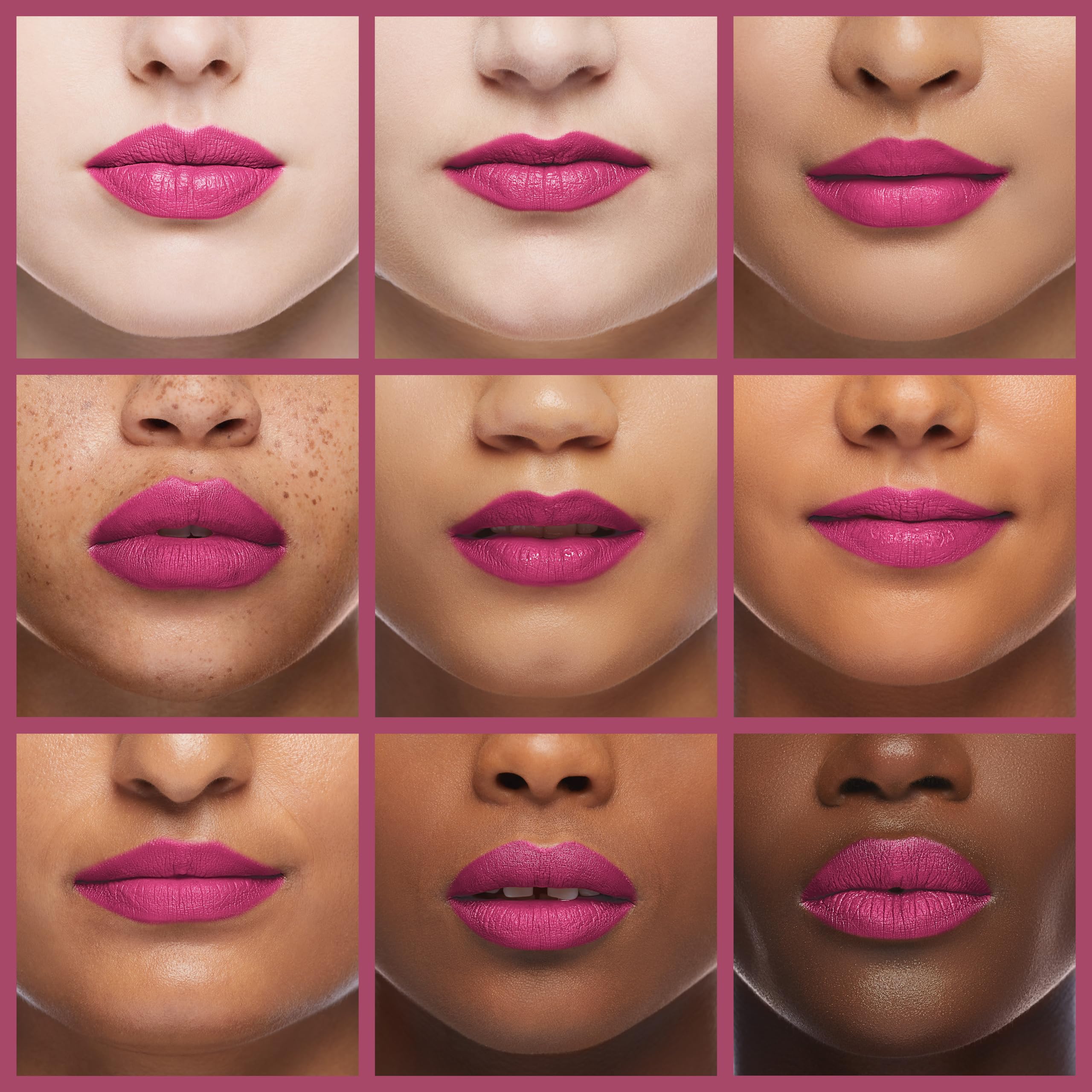 Revlon Super Lustrous on model demonstrating Plum Velour wear for day-to-night benefit