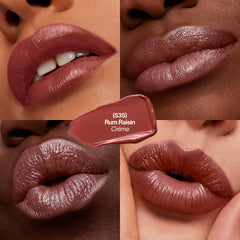 REVLON size and scale comparison with hand illustrating compact travel-friendly benefit