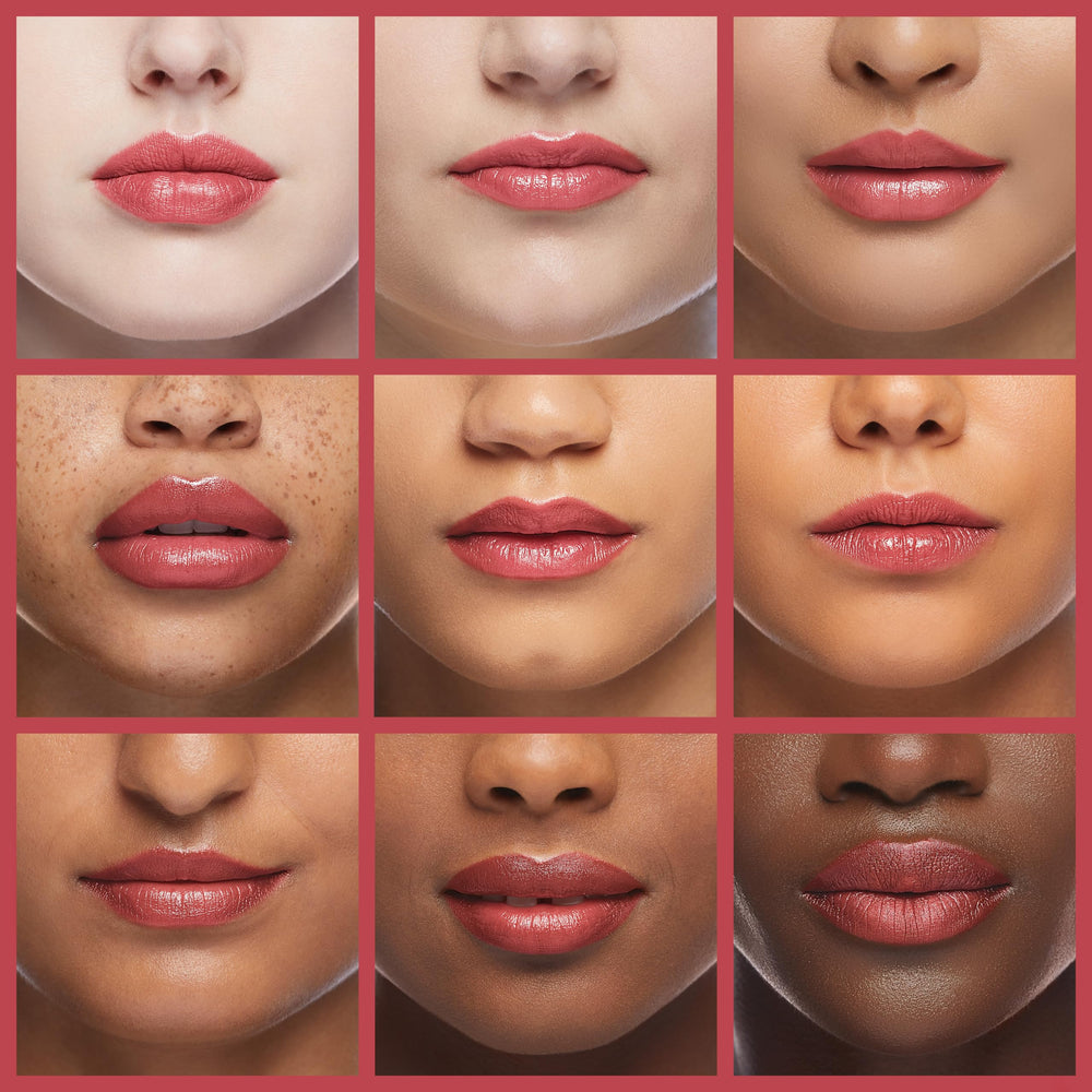 REVLON smooth texture stroke showing creamy consistency and comfortable wear benefit