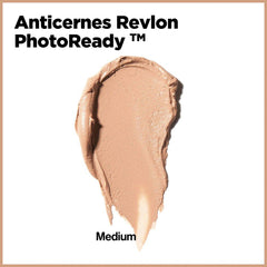 Revlon creamy texture swatched on arm showing blendable coverage benefit