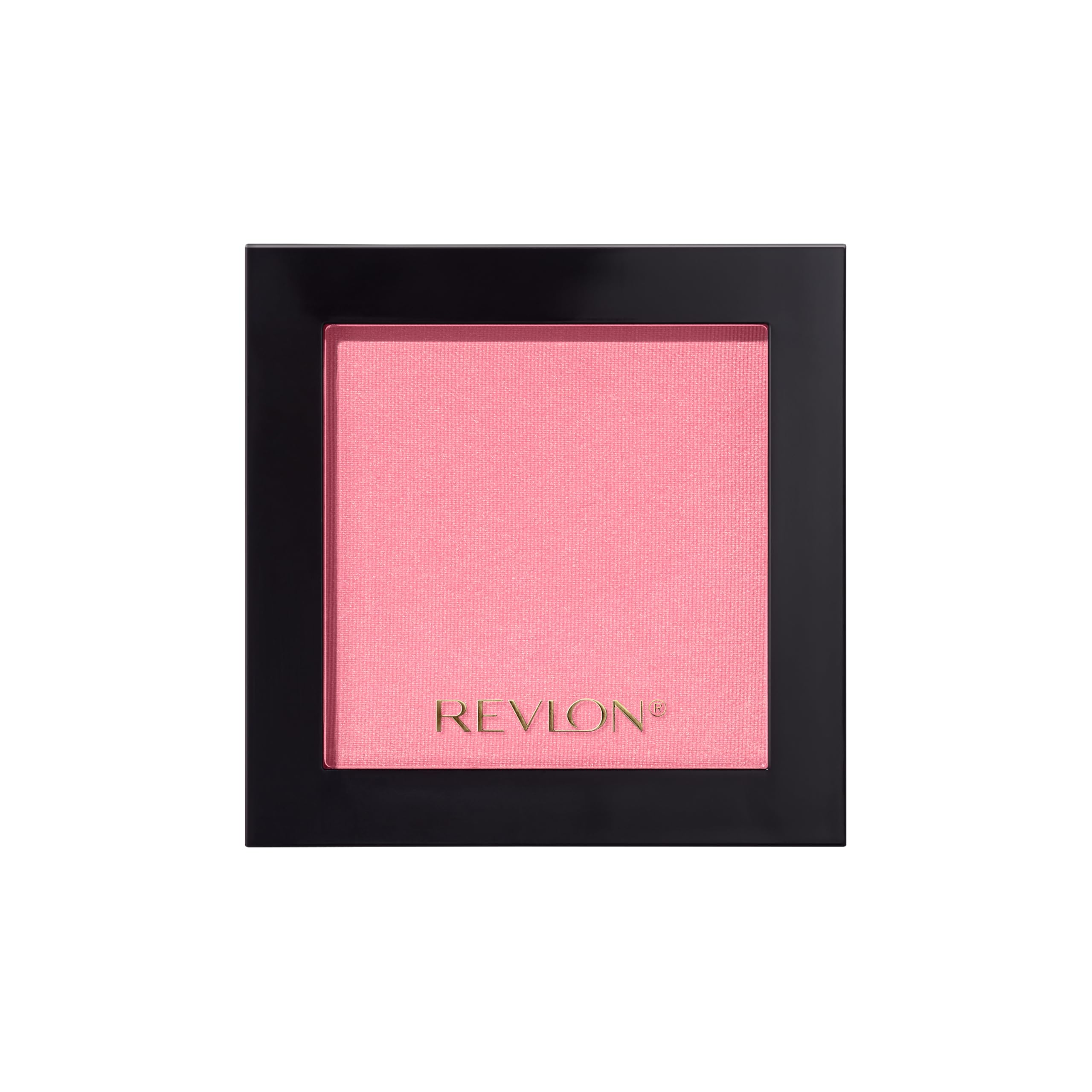Revlon compact front view showing sleek packaging and brand appeal