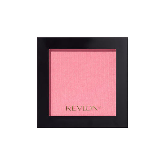 Revlon compact front view showing sleek packaging and brand appeal