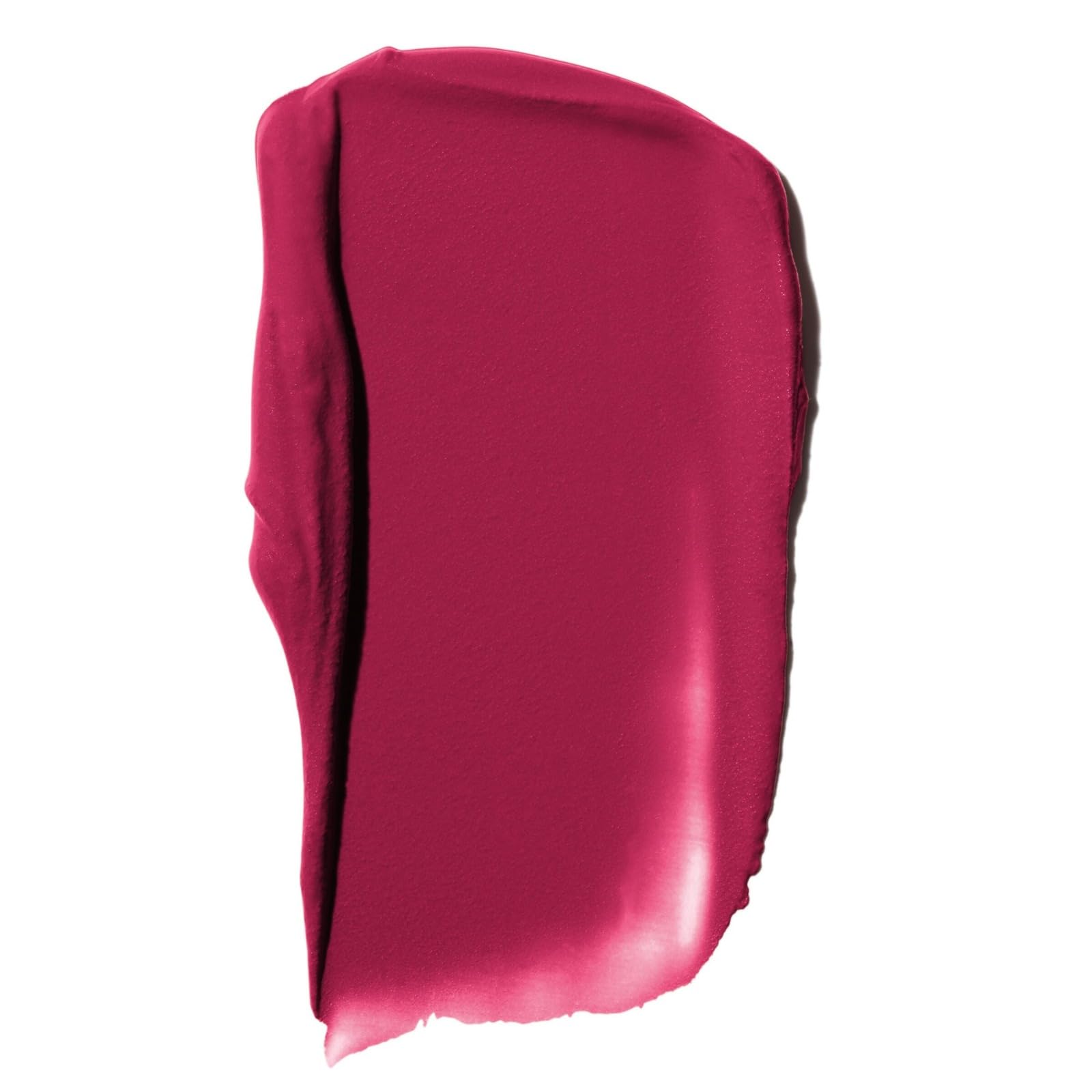 Revlon lip swatch wearing Addiction pink highlighting vivid color payoff
