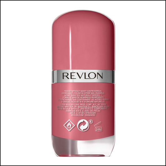 REVLON flat brush detail delivering smooth, streak-free application benefit