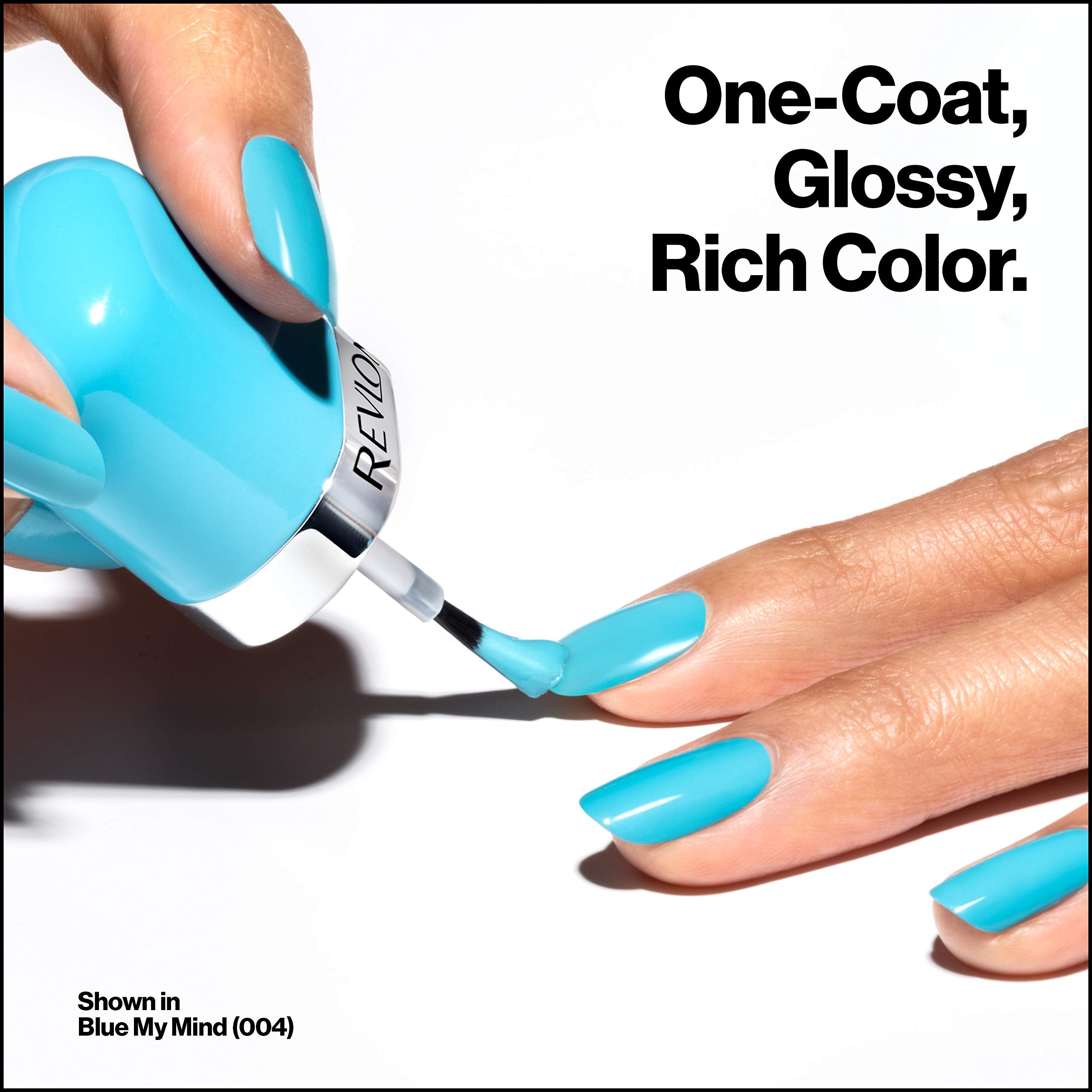 REVLON ergonomic cap grip for easy at-home painting benefit