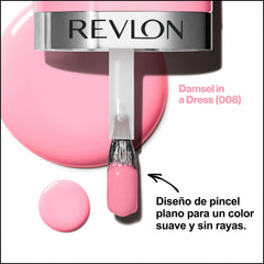 REVLON ergonomic cap close-up for comfortable home polish control