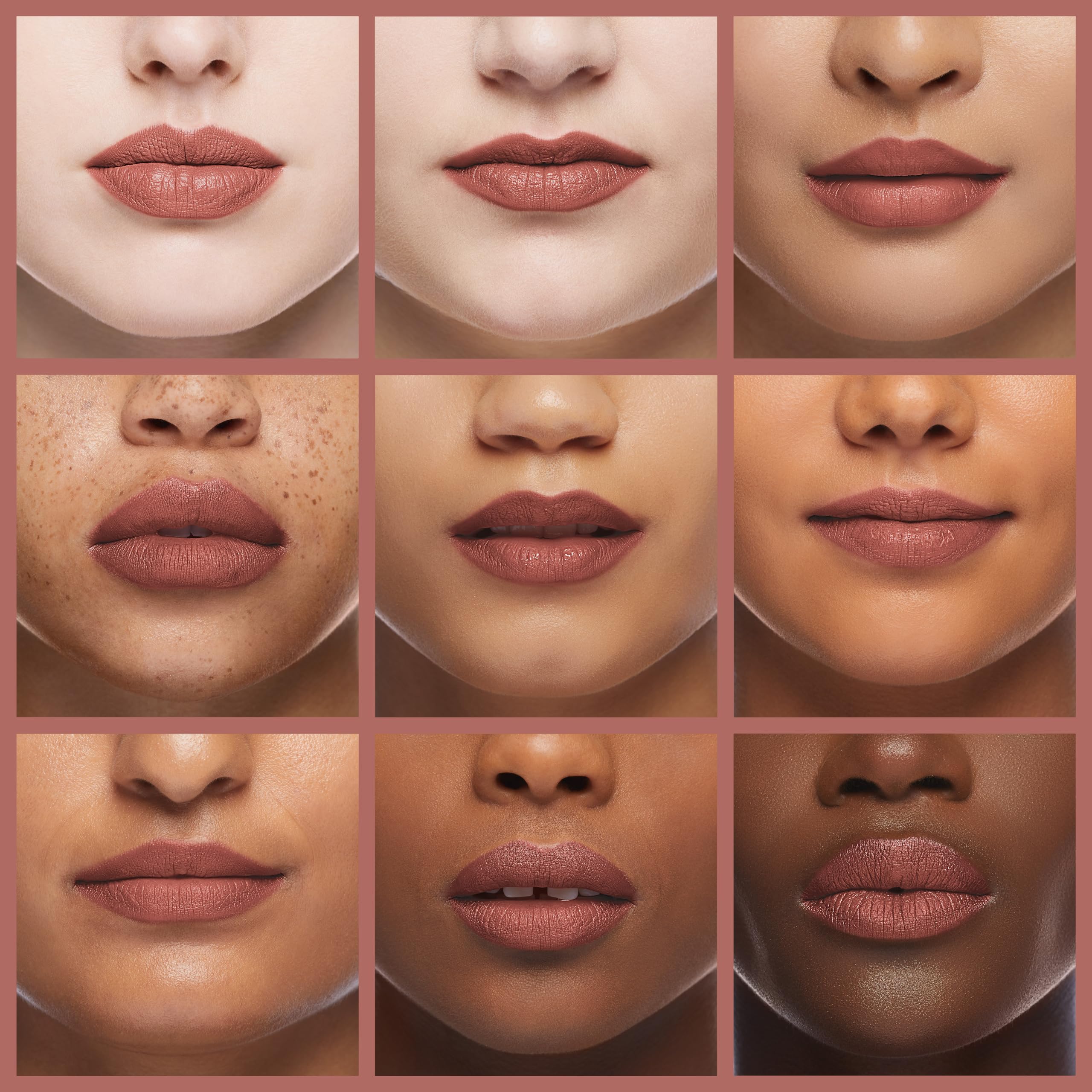 Revlon lip application closeup showing even pigment and comfortable wear