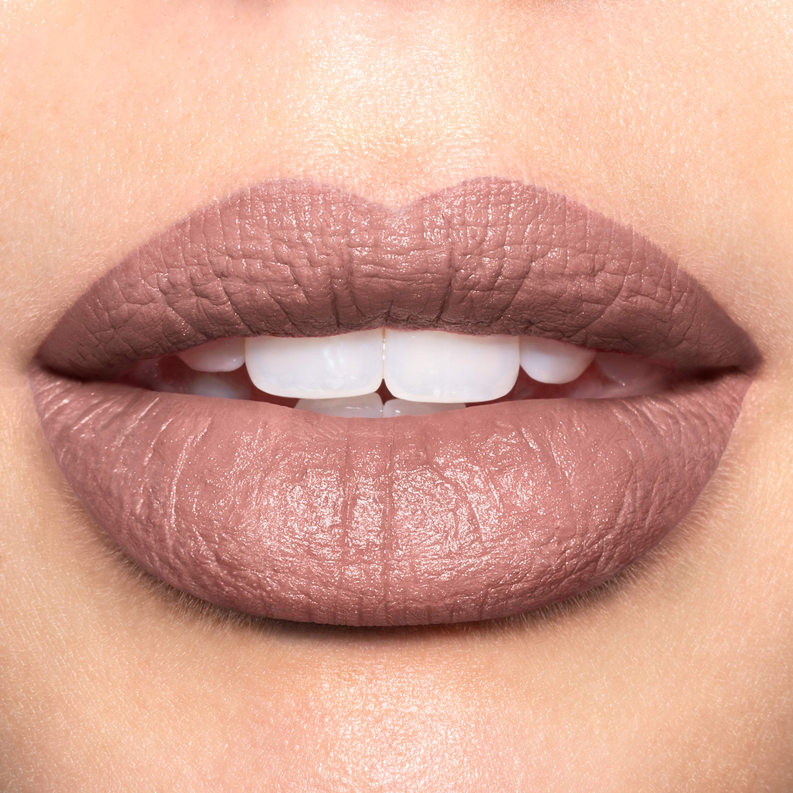 Revlon texture swatch on skin showing velvety matte coverage and smooth blend
