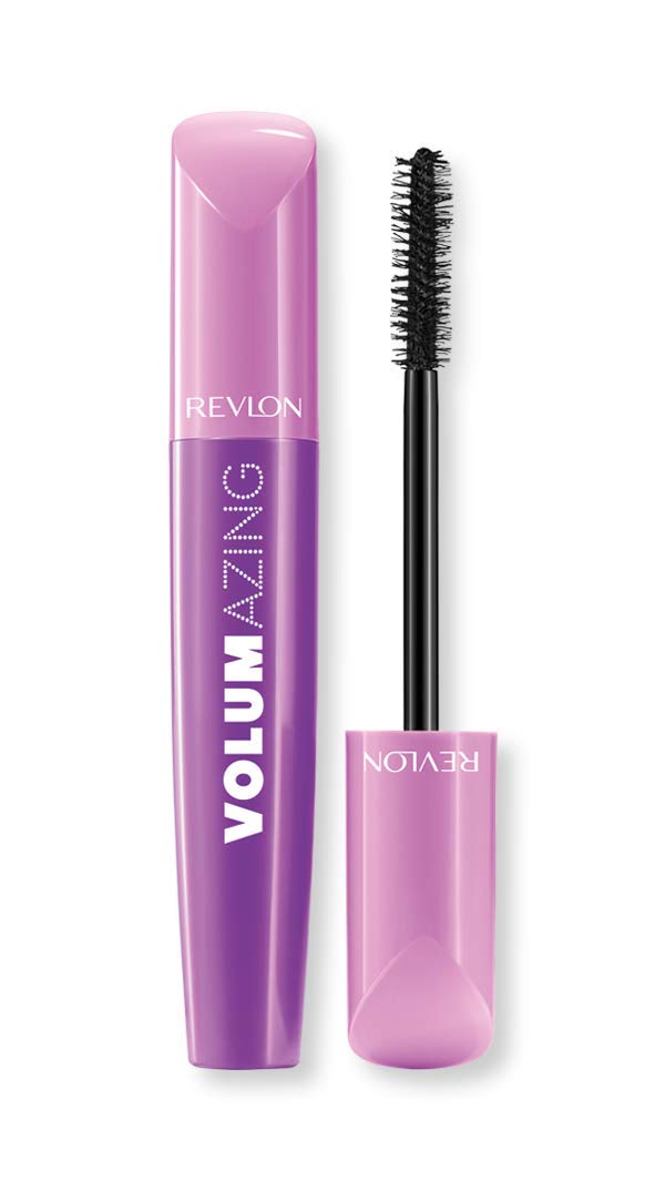 Revlon Volumazing mascara front packaging showing shade 901 Blackest Black for bold lashes