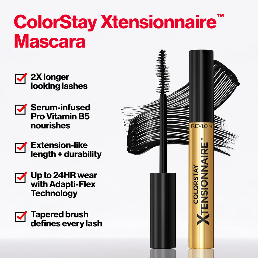 Revlon Xtensionnaire tapered brush close-up for precise application benefit