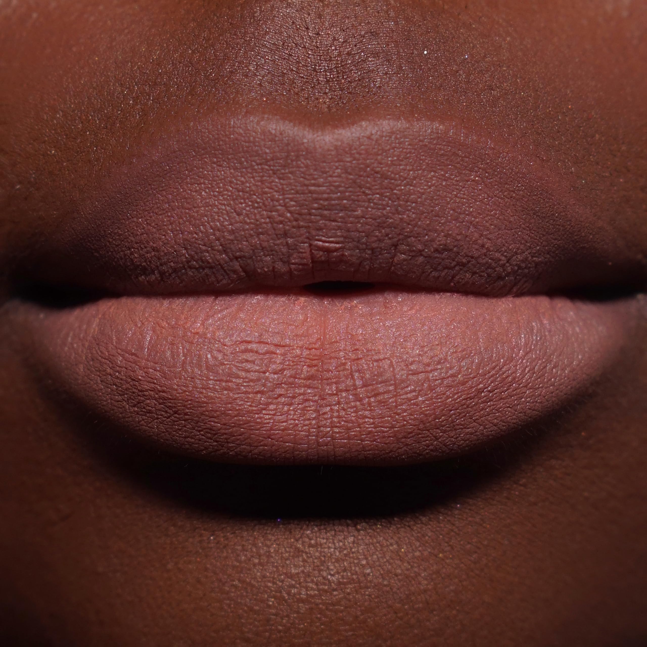 Revolution Skincare London lipstick worn by model demonstrating a natural, comfortable matte benefit