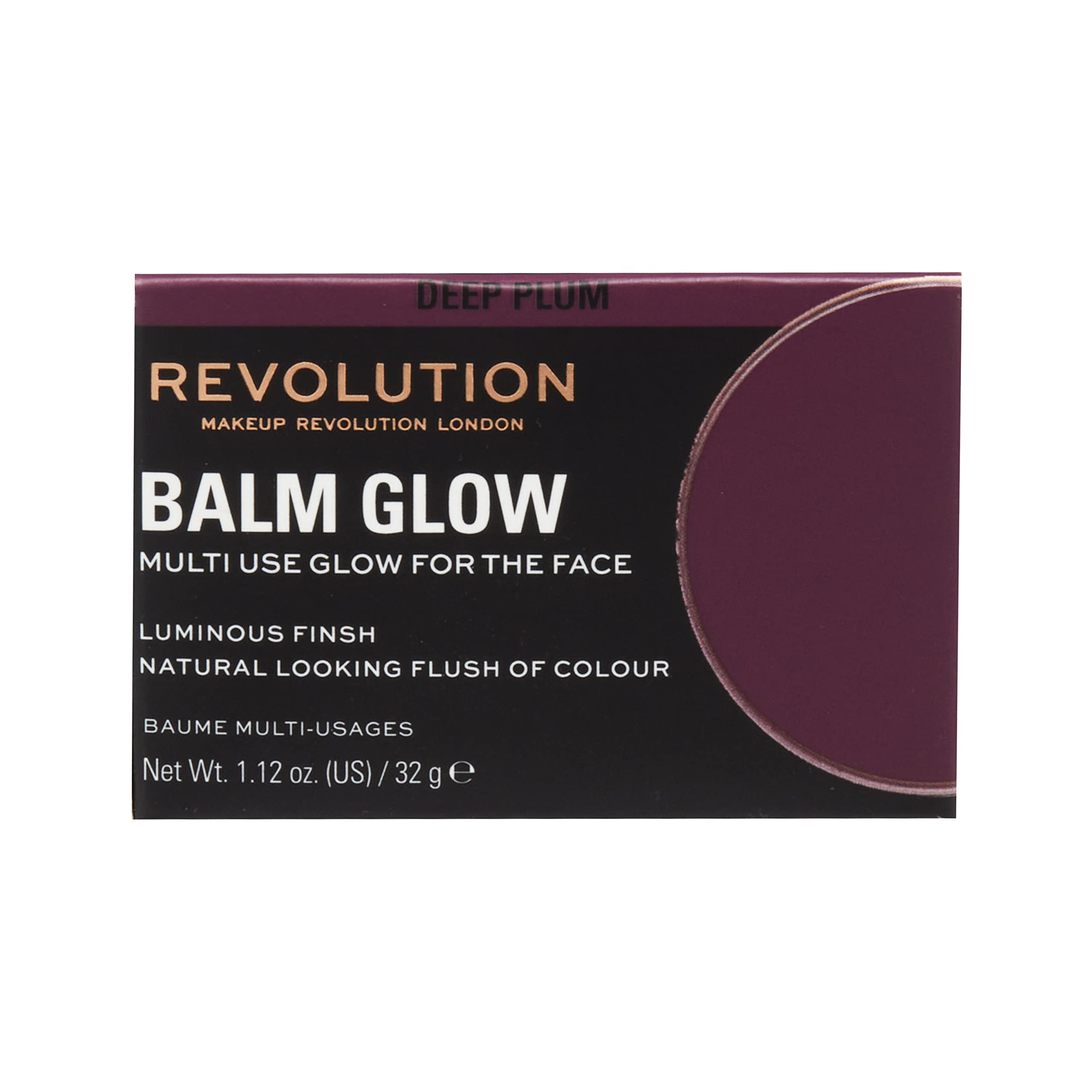 Revolution Beauty London pot in hand showing size and travel-friendly convenience