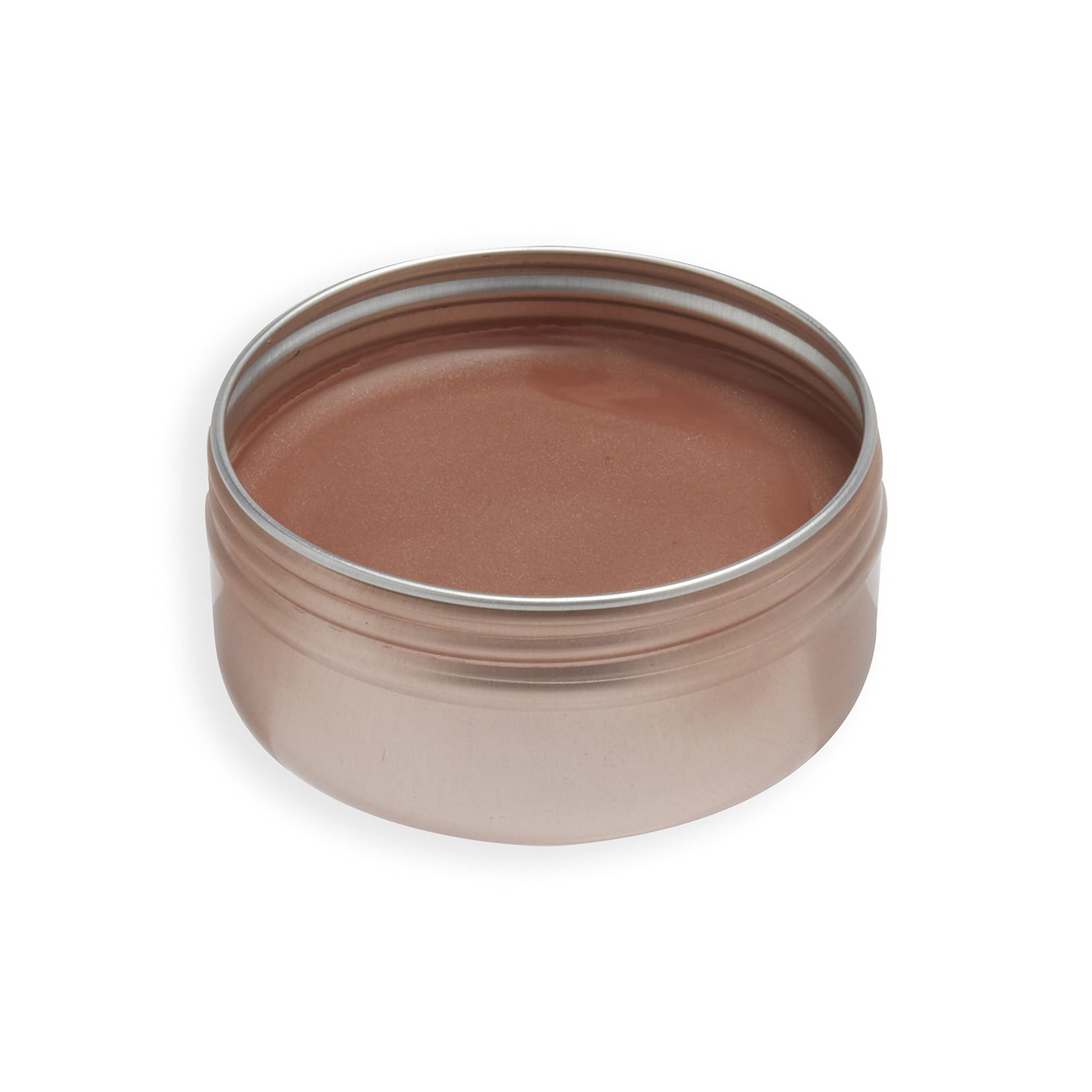 Revolution Balm Glow applied on cheeks demonstrating natural dewy flush and glow
