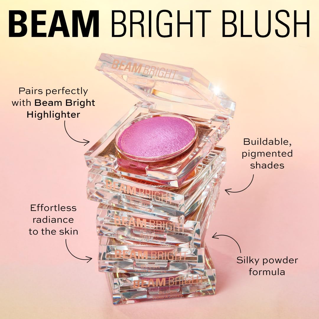 Revolution Beauty London compact inside a makeup bag for on-the-go touchups