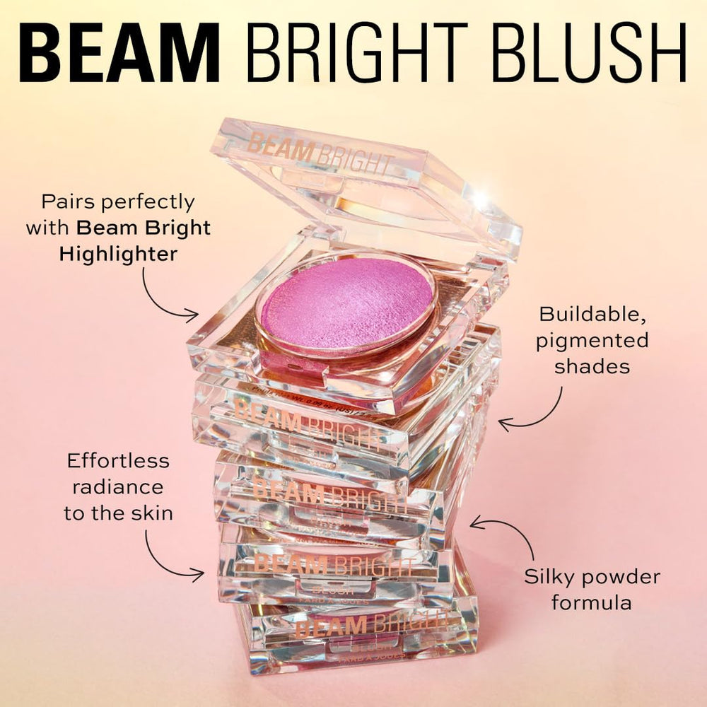 Revolution Beauty London compact inside a makeup bag for on-the-go touchups