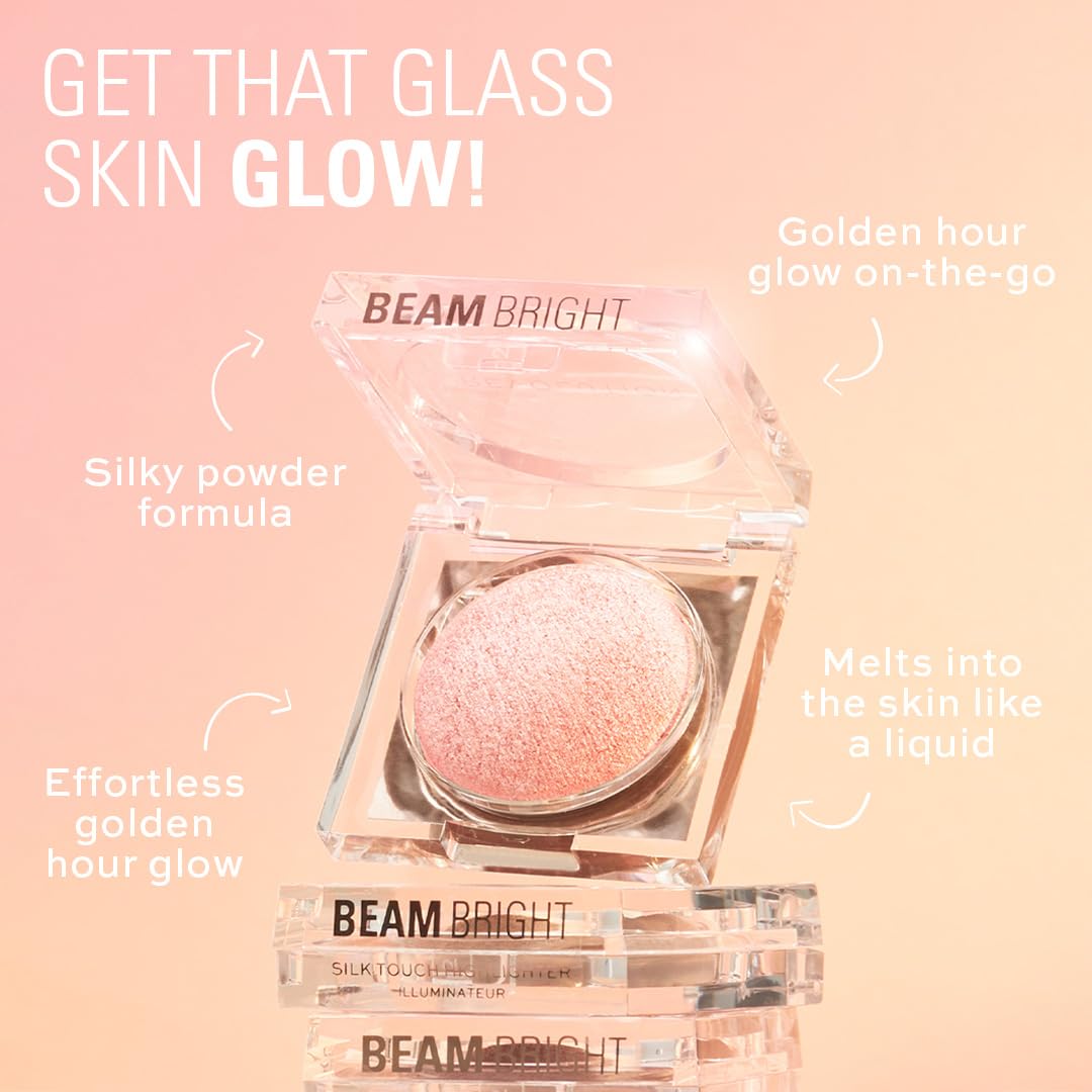 Revolution Beauty London compact inside makeup bag showing on-the-go application benefit
