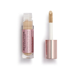 Revolution Beauty London doe-foot applicator demonstrating precise, gentle application benefit