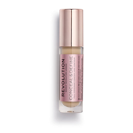 Revolution Beauty London front tube shows shade C7 and matte finish benefit