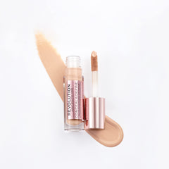 Revolution Beauty London swatch on arm revealing true C7 pigment and blendability benefit