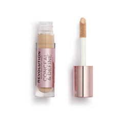 Revolution concealer doe-foot applicator for precise, easy application