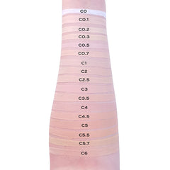 Concealer packed in makeup bag by Revolution for on-the-go touch-ups and long-wear benefit