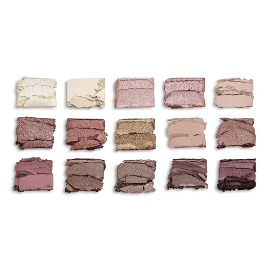 Revolution Beauty London close-up shimmer texture showing high-pigment reflective payoff