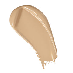 Revolution foundation applied on hand with brush, demonstrates buildable coverage