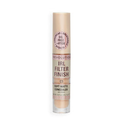 Revolution Beauty London concealer inside makeup bag for long-lasting daily wear