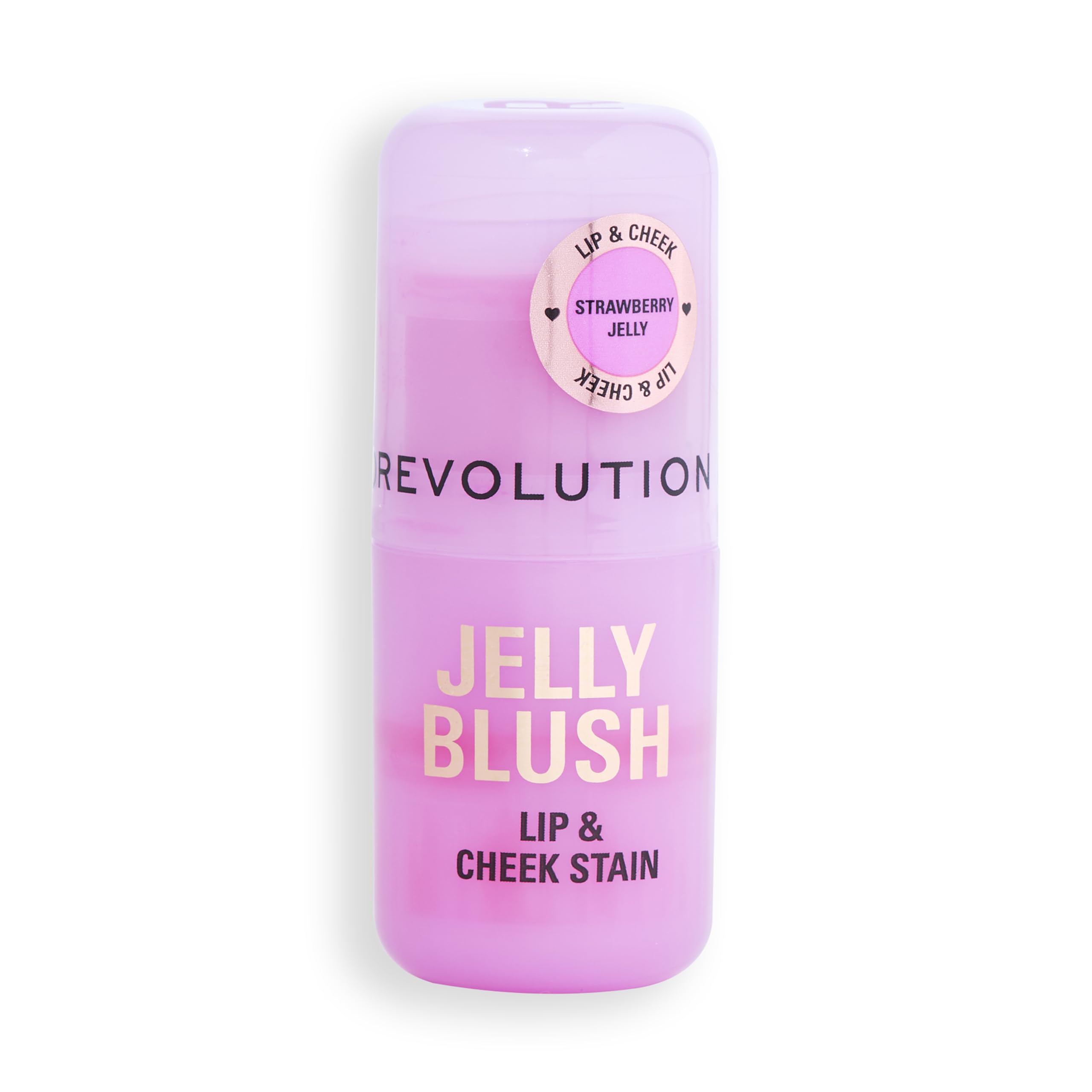 Revolution Jelly Blush Stick shades comparison showing Strawberry Red for versatile looks