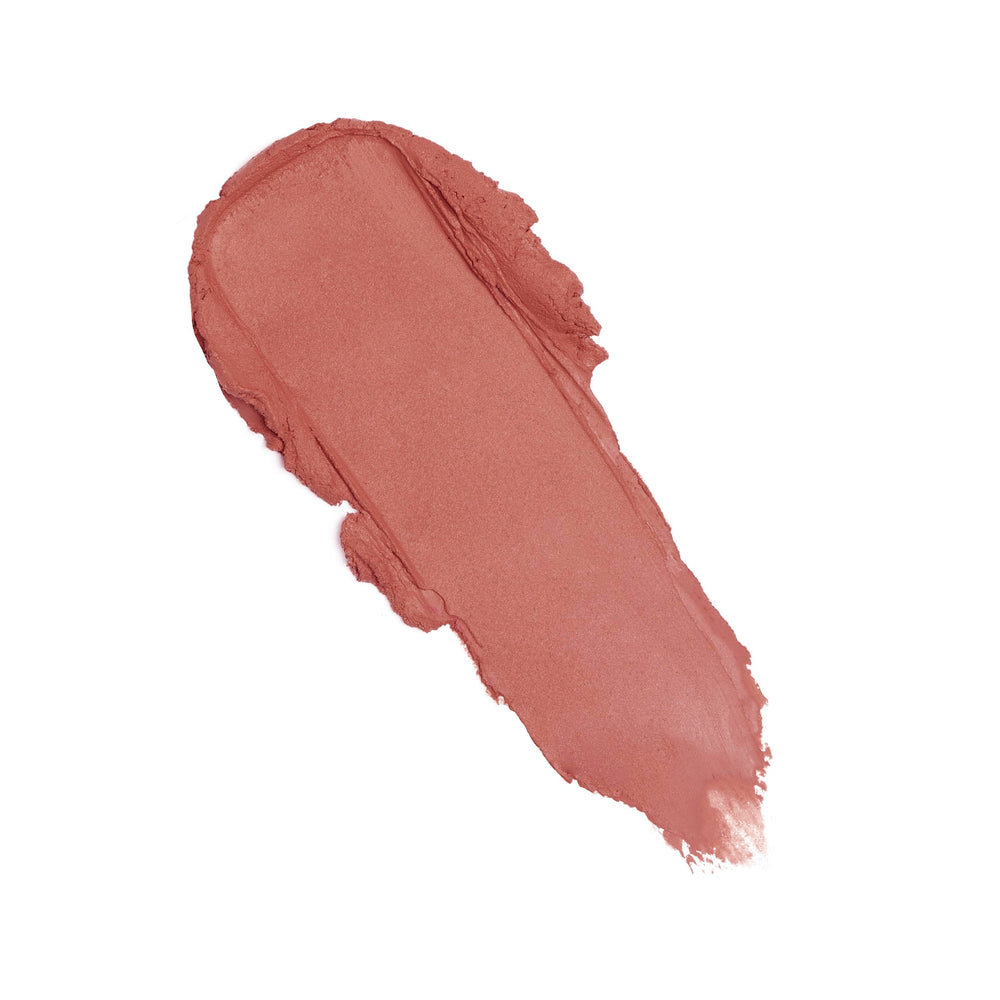Revolution Beauty London lipstick bullet close-up revealing creamy satin texture for smooth application