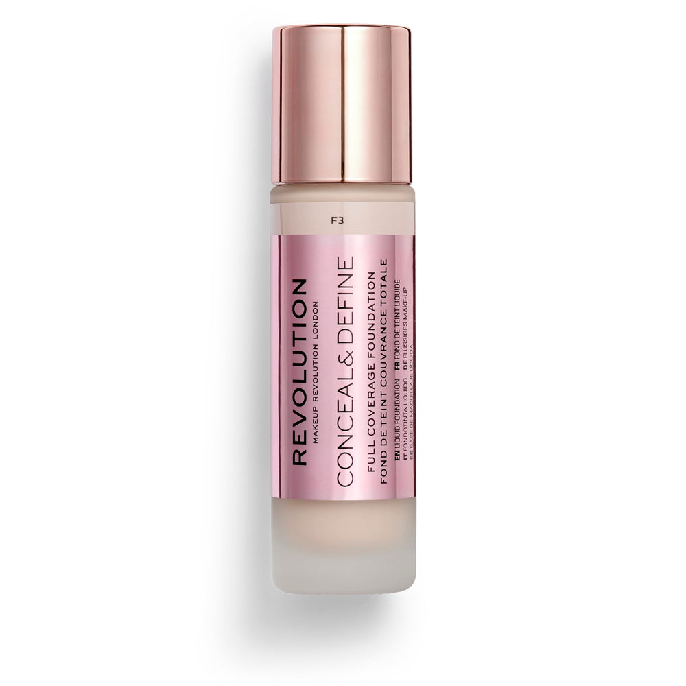Revolution Beauty London creamy liquid texture illustrating blendability