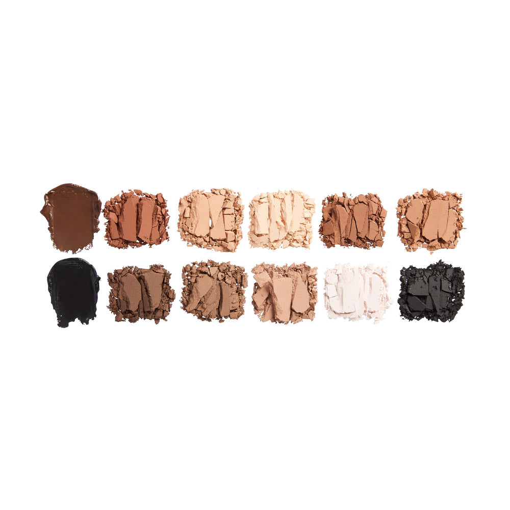 Revolution matte shade texture swatch illustrating blendability and color payoff benefit