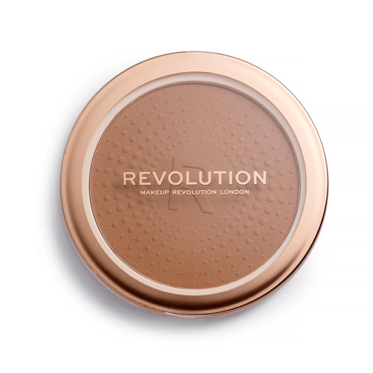 Revolution compact front view showing shade and large pan for versatile application