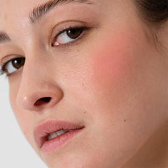 Revolution Beauty London brush picking up product showing easy pickup and blendability