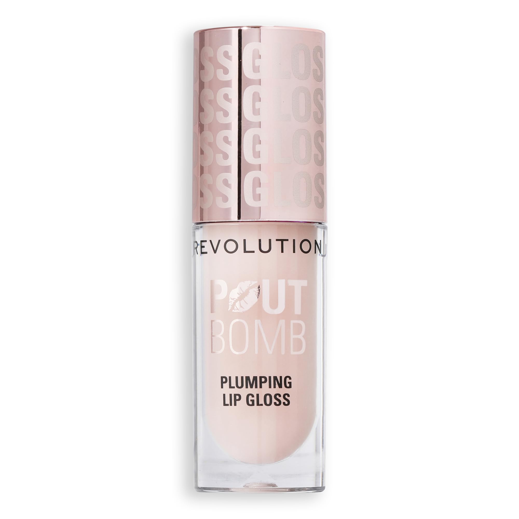 Revolution Pout Bomb lifestyle flatlay with vanilla pod showing sweet vanilla aroma appeal