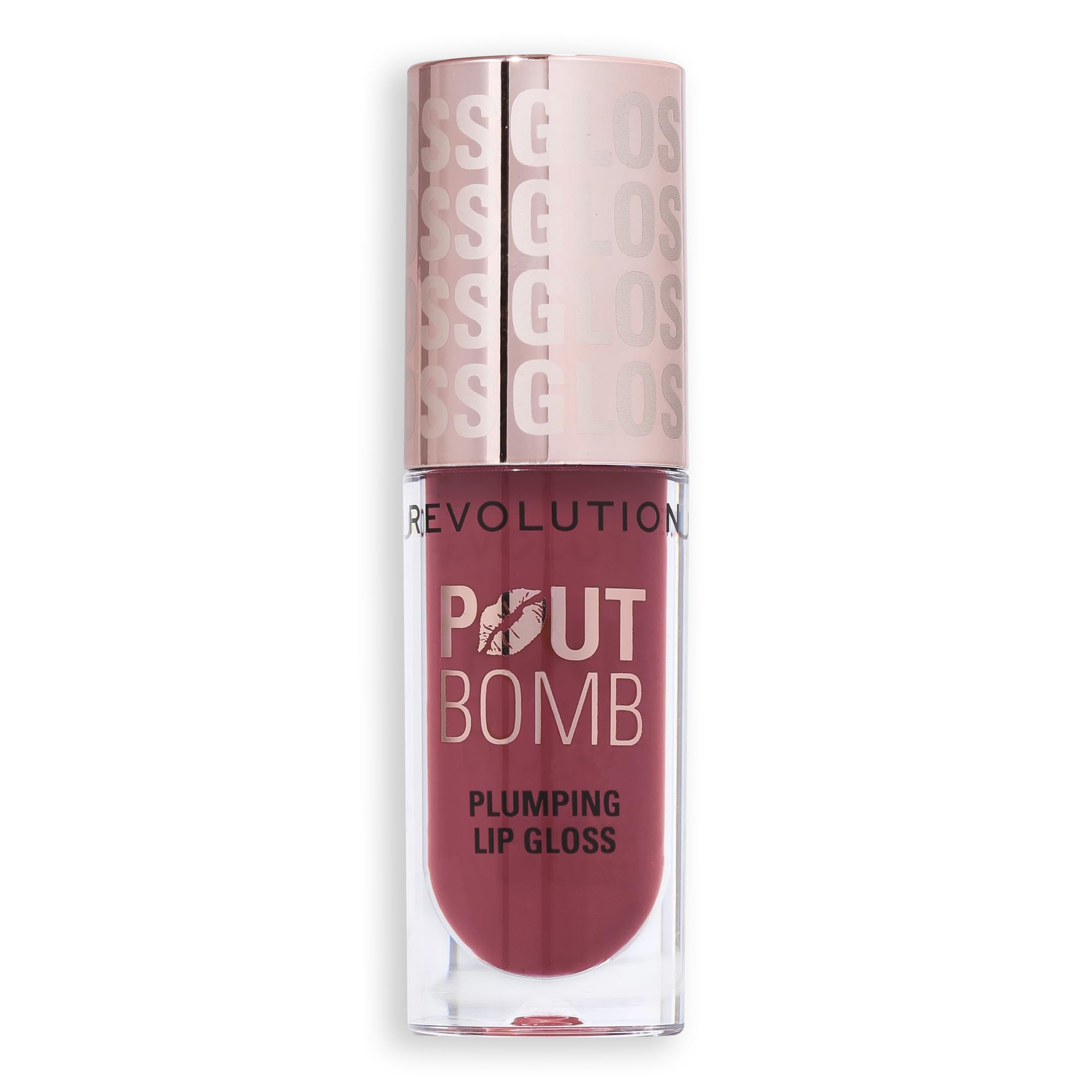 Revolution Pout Bomb on vanity styled scene for everyday glam boost