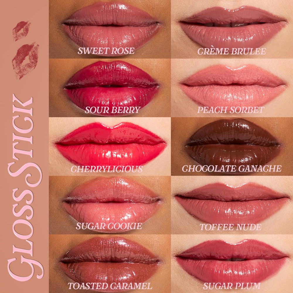 Revolution Skincare London swatches on skin showing true Toffee Nude pigmentation and sheen