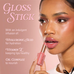 Revolution Skincare London paired with lip liner showing definition and plumper look