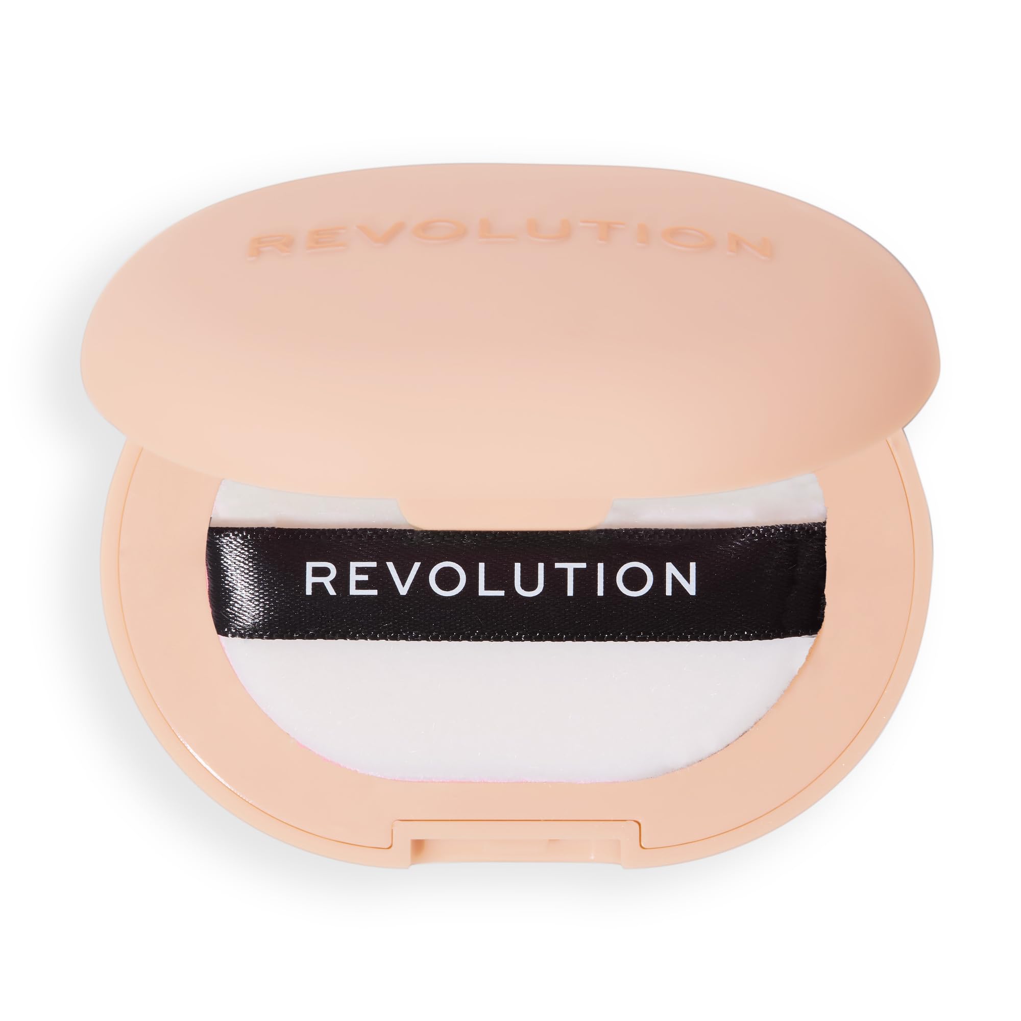 Revolution Powder Pops in a handbag lifestyle shot showing quick on-the-go refresh benefit