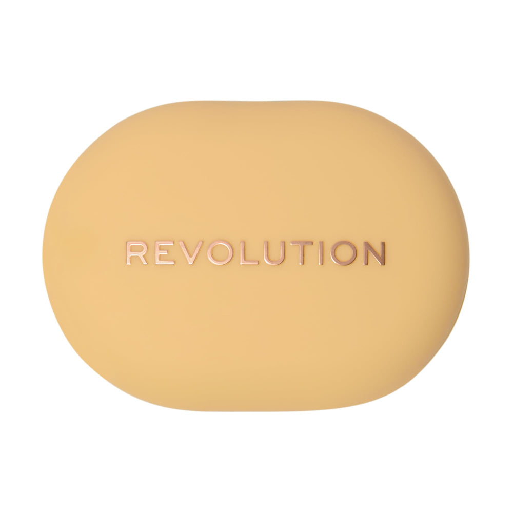 Revolution Powder Pops under-eye use shows brightening benefit and crease control